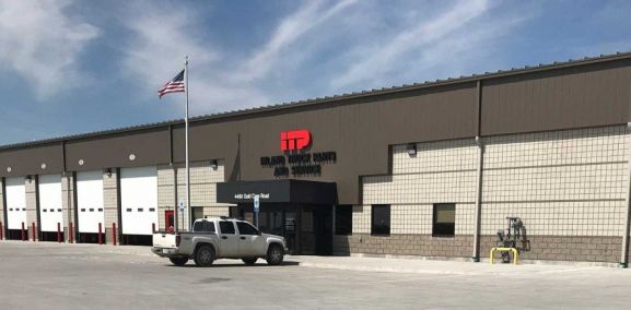 Inland building in Grand Island, Nebraska