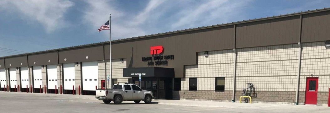 Inland building in Grand Island, Nebraska