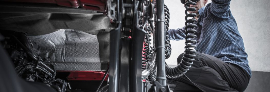 Working on Truck