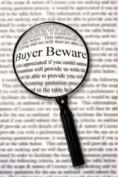 Buyer Beware