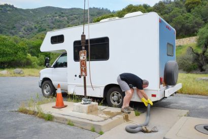 RV toilet maintenance 