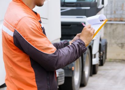 Routine truck maintenance 